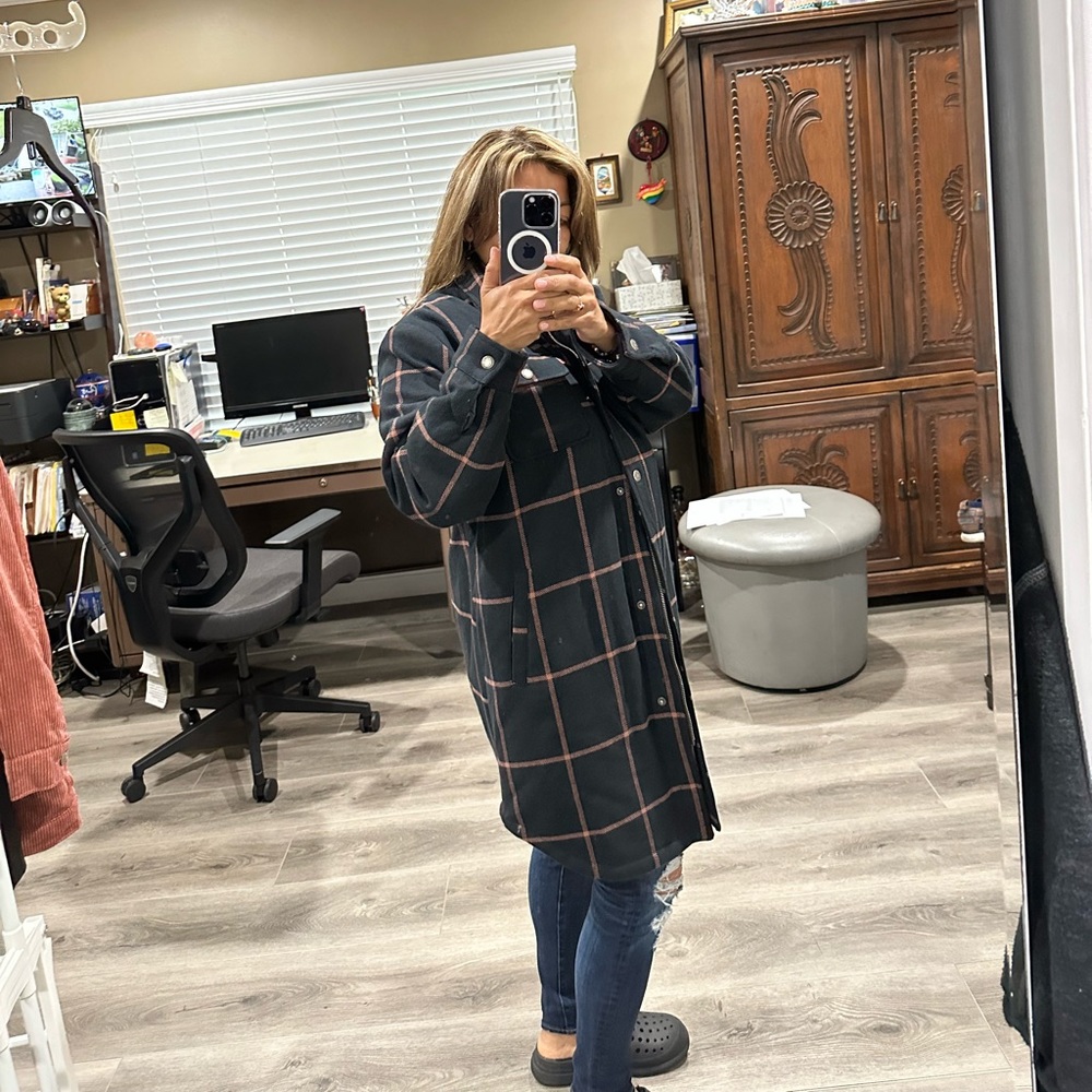 Levi’s Long Jacket Small - image 7